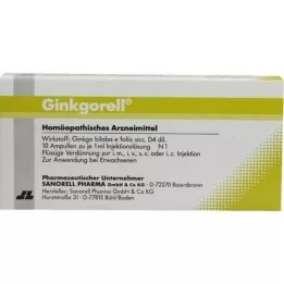 GINKGORELL Ampuller, 10X1 ml