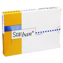 SCARBAN Let silikoneforbinding 5x7,5 cm, 2 stk