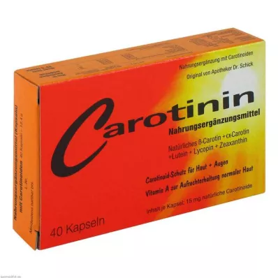 CAROTININ kapsler, 40 stk