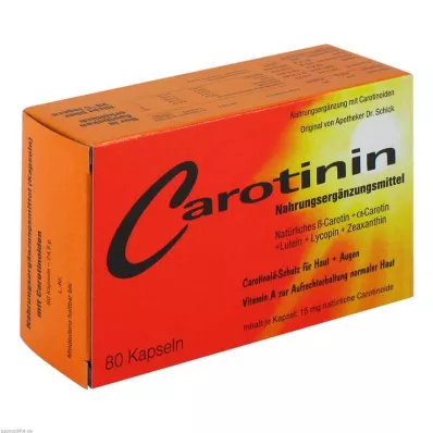 CAROTININ kapsler, 80 stk CAROTININ kapsler, 80 stk