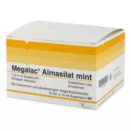 MEGALAC Almasilat mynte suspension, 50X10 ml