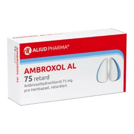AMBROXOL AL 75 retard-depotkapsler, 20 stk