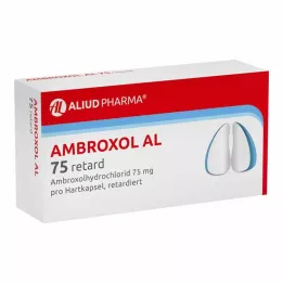 AMBROXOL AL 75 retard-depotkapsler, 50 stk