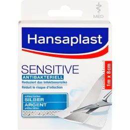 HANSAPLAST med Følsom gips 8 cmx1 m, 1 stk