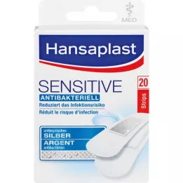HANSAPLAST med Sensitive Strips, 20 stk