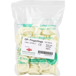 OP-FINGERLING Størrelse 2, 100 stk