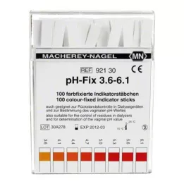 PH-FIX Indikatorstrimler pH 3,6-6,1, 100 stk
