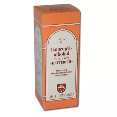 ISOPROPYLALKOHOL 70% V/V Hetterich, 100 ml