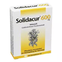 SOLIDACUR 600 mg filmovertrukne tabletter, 20 stk