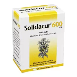 SOLIDACUR 600 mg filmovertrukne tabletter, 50 stk