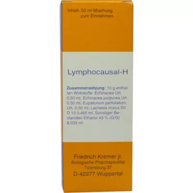 LYMPHOCAUSAL H dråber, 50 ml LYMPHOCAUSAL H dråber, 50 ml