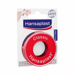 HANSAPLAST Fikseringsmærke Classic 1,25 cm x 5 m, 1 stk