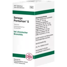 SENEGA PENTARKAN S tabletter, 200 stk