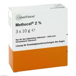 METHOCEL 2% øjendråber, 3X10 g