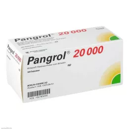 PANGROL 20.000 mave-resistente tabletter, 100 stk