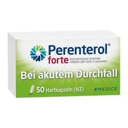 PERENTEROL forte 250 mg kapsler, 50 stk