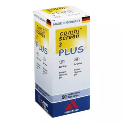 COMBISCREEN 3 Plus teststrimler, 50 stk COMBISCREEN 3 Plus teststrimler, 50 stk