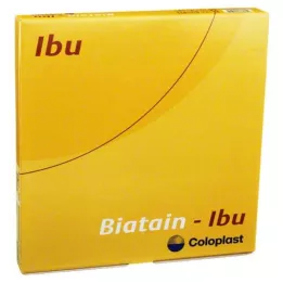BIATAIN Ibu skumbandage 20x20 cm ikke-klæbende, 5 stk