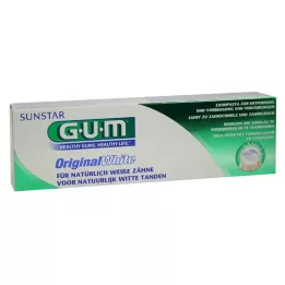 GUM Original hvid tandpasta, 75 ml