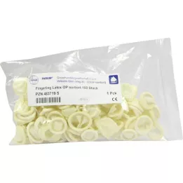 FINGERLING Latex OP assorteret, 100 stk