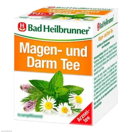 BAD HEILBRUNNER Mave- og tarmte N-filterposer, 8X1,75 g