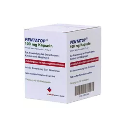 PENTATOP 100 mg kapsler, hårde kapsler, 100 stk