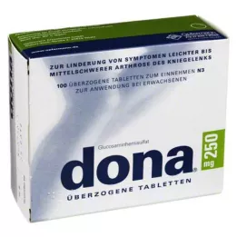 DONA 250 mg overtrukne tabletter, 100 stk