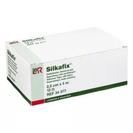 SILKAFIX Hæfteklammer 2,5 cm x 5 m papkerne, 12 stk