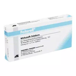 FOLARELL Injektionsvæske, opløsning, 10X1 ml