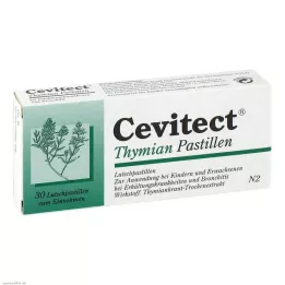 CEVITECT Timianpastiller, 30 stk