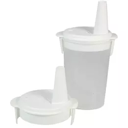 EINNEHMEBECHER med bevægelig drikketud 4+12mm, 1 stk