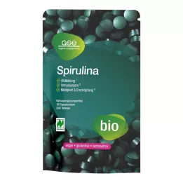 GSE Spirulina 500 mg Bio Naturland Tabletter, 2000 stk