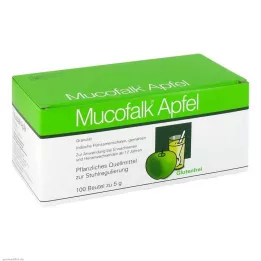 MUCOFALK Æblegran til fremstilling af en suspension til oral brug, 100 stk