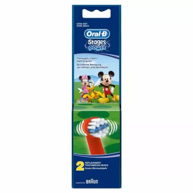 ORAL-B Stages Power børstehoveder, 2 stk