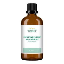 RECHTSDREHENDE Mælkesyre, 100 ml