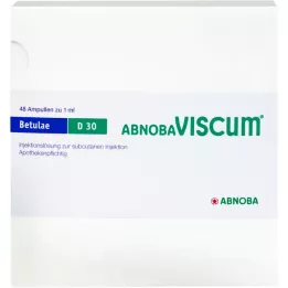 ABNOBAVISCUM Betulae D 30 ampuller, 48 stk