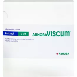 ABNOBAVISCUM Crataegi D 10 ampuller, 48 stk