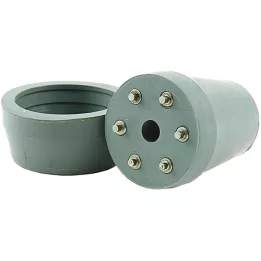 KRÜCKENKAPSEL 18/19 mm med pigge og beskyttelseshætte, 1 stk