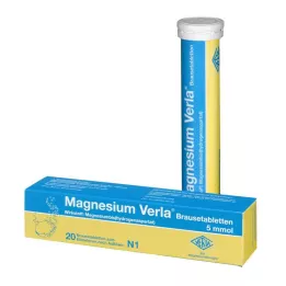 MAGNESIUM VERLA Brusetabletter, 20 stk
