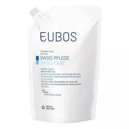 EUBOS CREME Opfyldningsflaske til oliebad, 400 ml