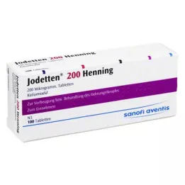 JODETTEN 200 Henning Tabletter, 100 stk