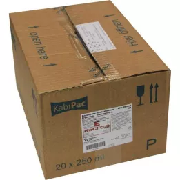 KOCHSALZLÖSUNG 0,9% plastikflaske Fresenius, 20X250 ml