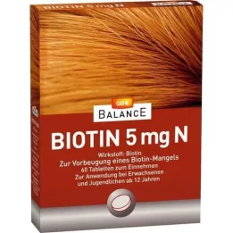 GEHE BALANCE Biotin 5 mg N tabletter, 60 stk
