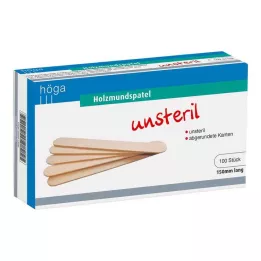 HOLZMUNDSPATEL 150 mm lang, 100 stk