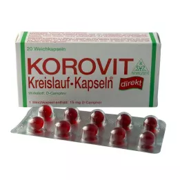KOROVIT Cirkulationskapsler, 20 stk