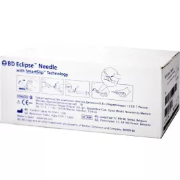 BD ECLIPSE Sikkerhedsindsprøjtningskanyle 30 G 1/2, 100 stk
