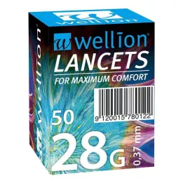 WELLION Lancetter 28 G, 50 stk