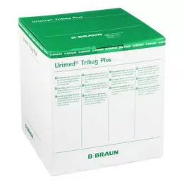 URIMED Tribag Plus urinbenspose.500 ml 40 cm ster., 10 stk