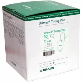 URIMED Tribag Plus Urin Ben Taske 500ml 50cm ster., 10 stk