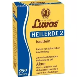 LUVOS Healing clay 2 hudfin, 950 g